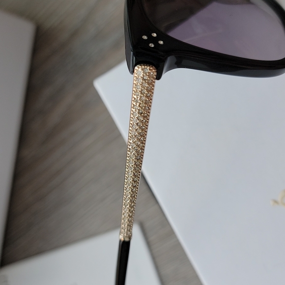 Chloe Sunglasses CE657SR 001 Black Grey Gradient main image 11